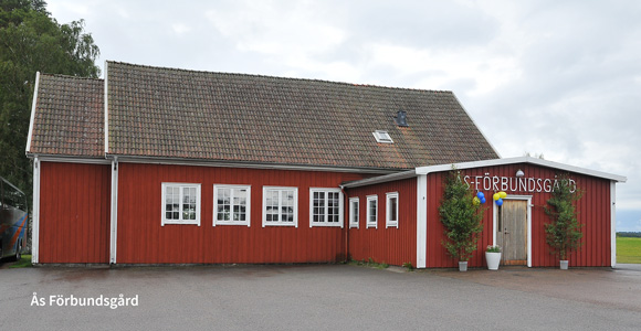 Ås Förbundsgård, Gislaveds kommun, Jönköpings län - första bygdegården i Sverige, byggdes 1919.