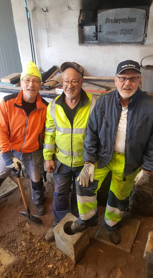 Glada snickare. Bengt Söderkvist, Börje Birgersson och Bengt Söderqvist.