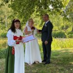 Bröllop på ön i Smédammen