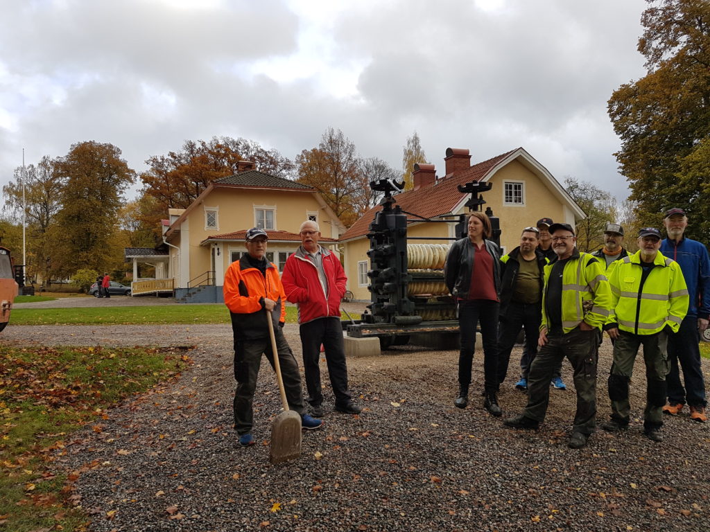 Hela arbetsstyrkan. Bengt Söderkvist, Jan Risberg, Anna Norgren Avesta kommun, Stefan Birgersson, Olov Söderkvist, Börje Birgersson, Hans Norgren, Bengt Söderqvist och Stig Forsberg