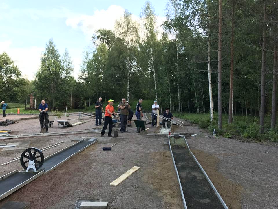 Golfbanorna flyttades