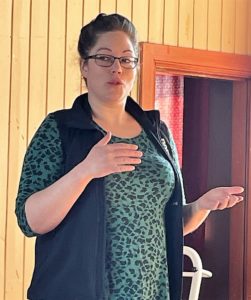 Linda Åkergren SVs Verksamhetsutvecklare Gästade Stämman