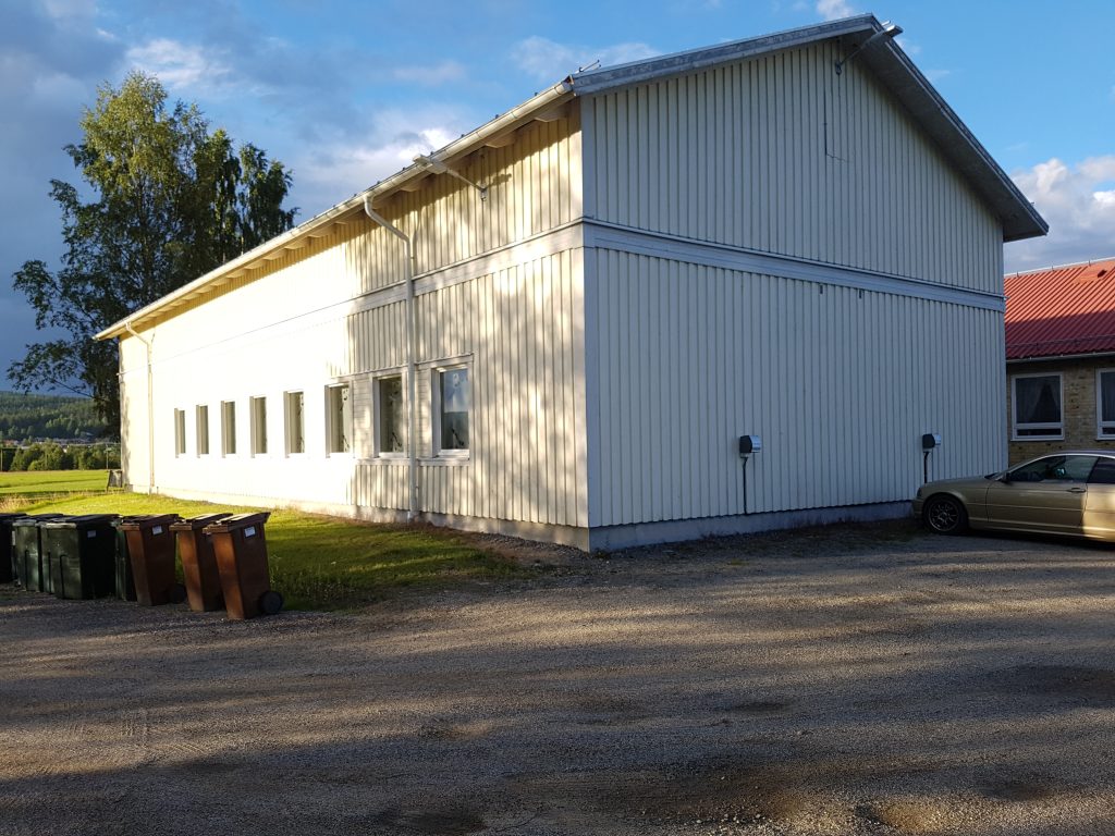 Så Ser Gymnastiksalen Ut Utifrån