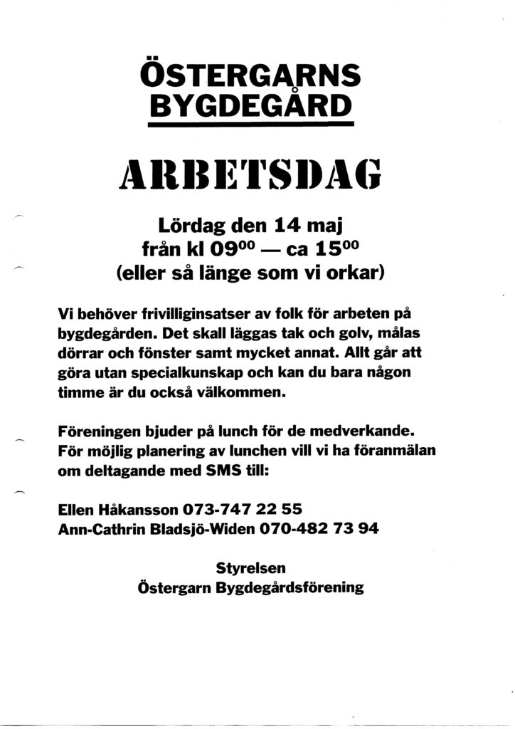Arbetsdag20160514