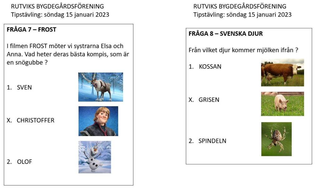 Fråga 7 8
