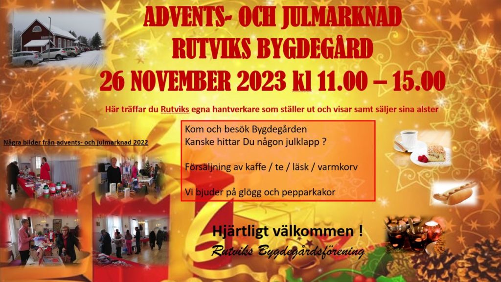 Advents O Julmarknad Nov 2023