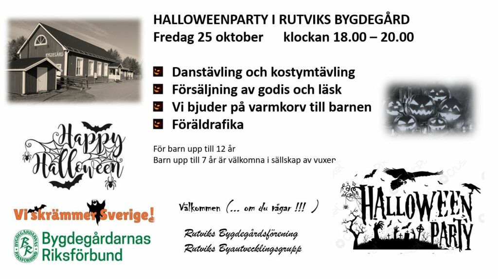 Annons Halloween 2024