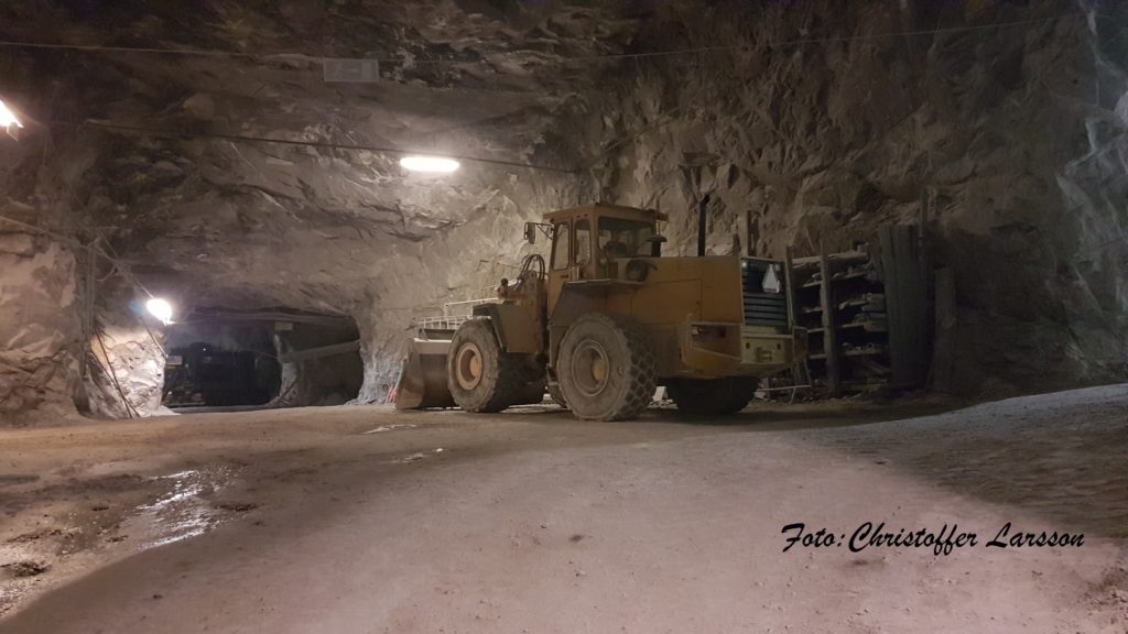Gåsgruvan. 30m Nivån.
