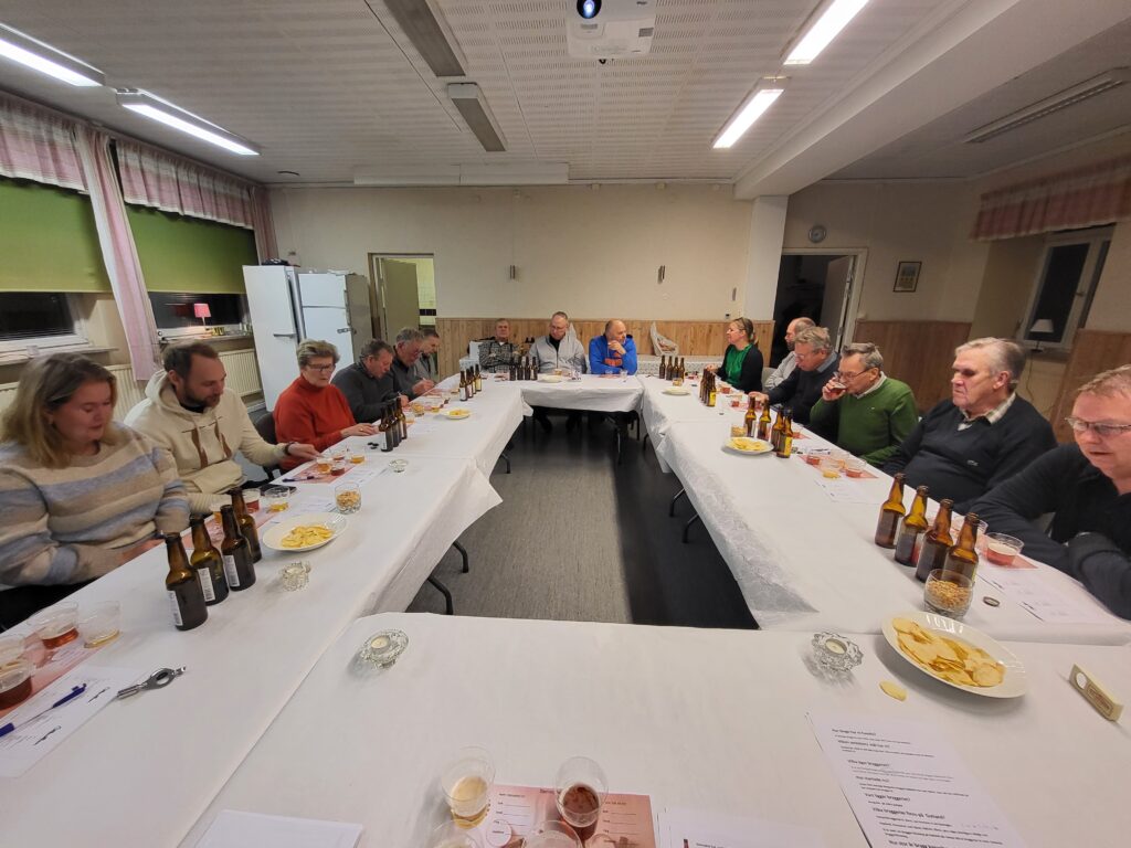 Ölprovning av Burgsviks öl 2023