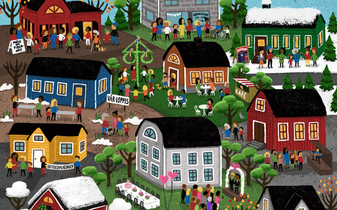 Bygdegårdarna samlar Sverige - jubileumsbok