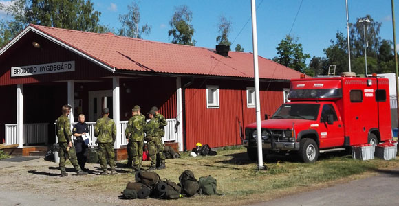 Krisberedskap Broddbo bygdegård Foto: Anders Weiss