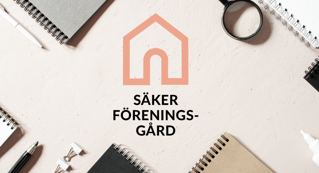 Säker föreningsgård logotyp