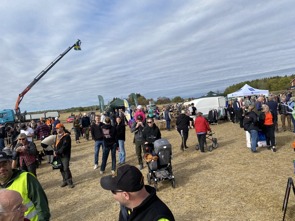 Sevalladagen som lockar med veteranplöjning för traktorer och brukar samla cirka 1 300 besökare. Foto: Caroline P Johansson