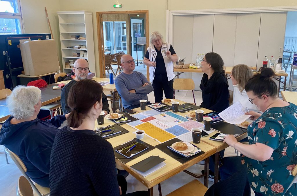 Styrelseutveckling med Studieförbundet Vuxenskolan. Foto: Caroline P Johansson